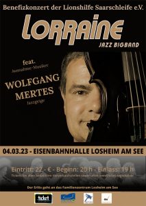 Lorraine Bigband - Wolfgang Mertes - Eisenbahnhalle Losheim 04.03.2023 - concertdirection